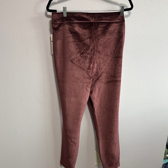 Nanette Lepore Velvet Leggings - Wine - Picture 11 of 12